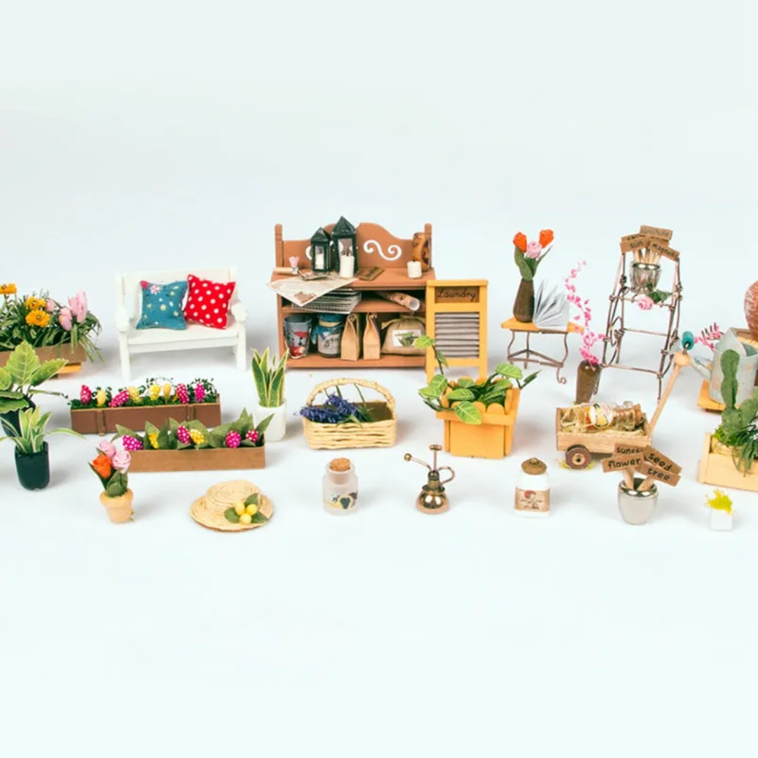 Ogród, który zostaje na dłużej – Mini Domek 3D - Miller's Garden I Rolife