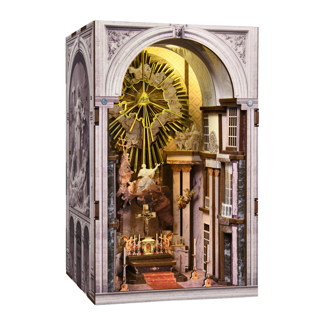 St. Charles Church – DIY Book Nook Minicity | Puzzle 3D Prezent