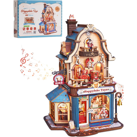 Happyduke Toys – DIY Miniaturowy Domek | ROKR