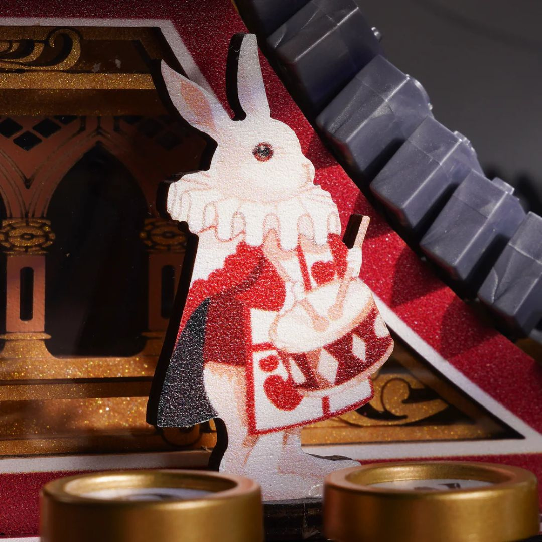 Magiczna, baśniowa stylistyka – Maszyna do Pisania (Magic Version)- Puzzle 3D ROKR, działające klawisze