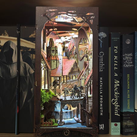 DIY Book Nook - Władca Pierścieni