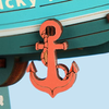 Lucky Trawler – Puzzle 3D ROKR, kuter rybacki na wahadle