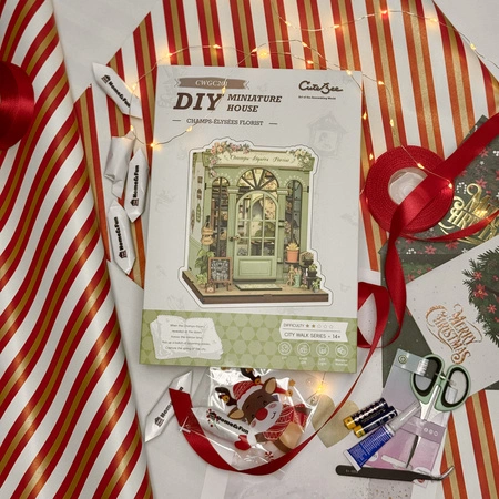 Zestaw świąteczny Book Nook – Kwiaciarnia Champs-Elysees – główne zdjęcie