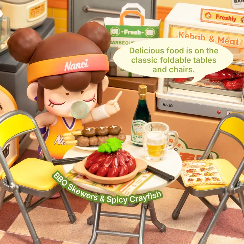 Okienko wydawcze i menu – obsługa gości