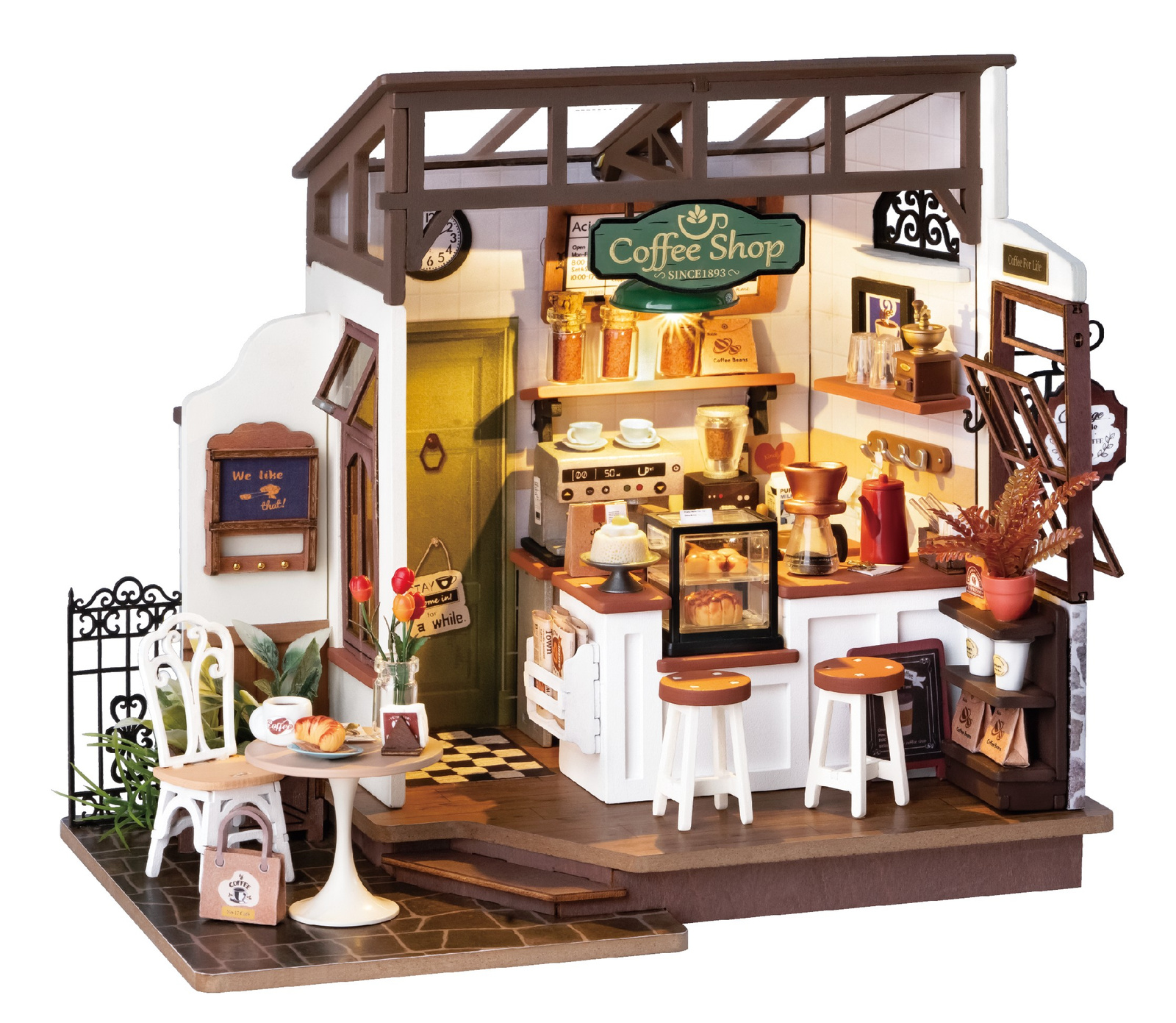 Mini Domek 3d - Kawiarnia | Rolife