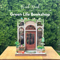 DIY Book Nook - Green Life Bookshop | Cutebee