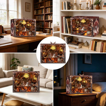 Phantom of The Opera Max Minicity DIY Book Nook – Puzzle 3D Prezent