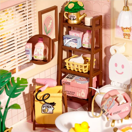 Mini Domek 3d - Łazienka | Rolife