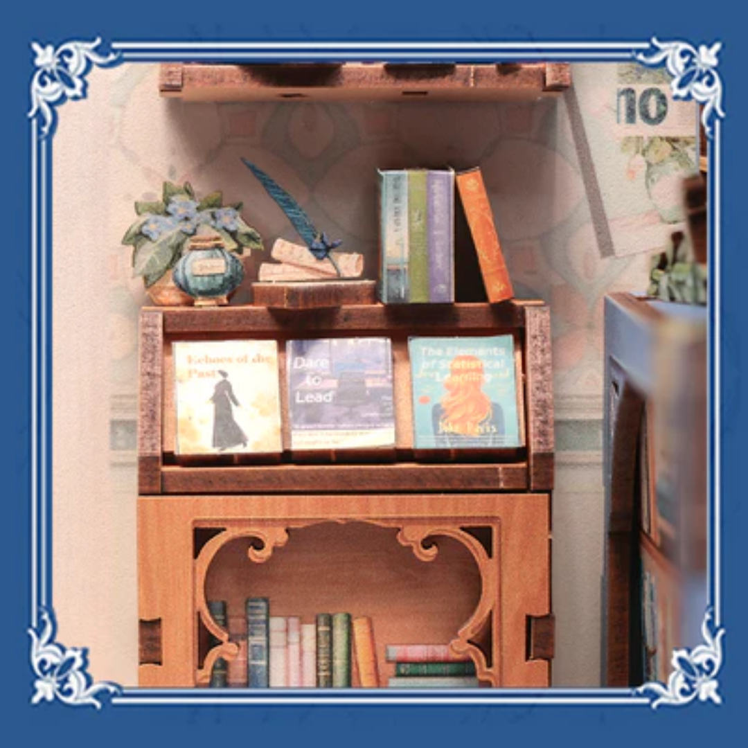 Efekt wow na półce – DIY Book Nook - Literature Bookstore | Cutebee