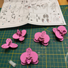 Orchidea Storczyk – Puzzle 3D Rowood, kwiat DIY, nie więdnie