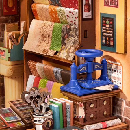 Wisdom Stationery Shop - DIY Book Nook Rolife
