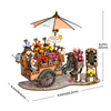 Stoisko Kwiatowe – Puzzle 3D Robotime, dekoracja DIY (187 el.)