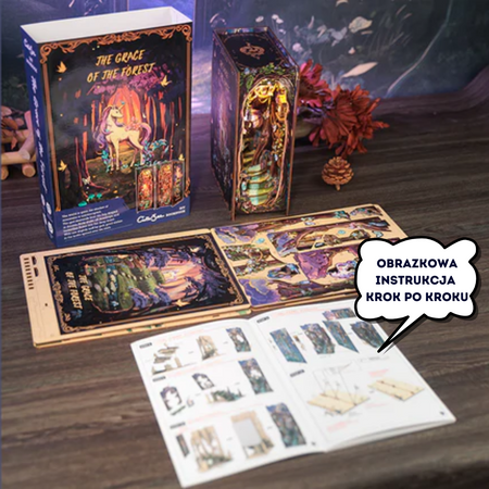Zestaw Świąteczny Book Nook – Grace of the Forest | Cutebee