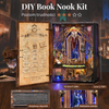 Magic School DIY Book Nook – Miniaturowy Domek 3D