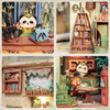DIY Book Nook - Panda Bookshop | Cutebee