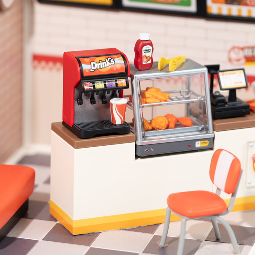 Detale, które zachwycają – Mini Domek 3D - Yum Yum Burgers | Rolife