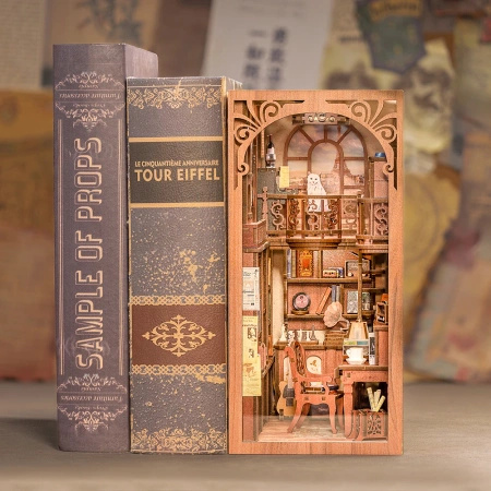 DIY Book Nook Zestaw Świąteczny – Sekretny Rytm | Cutebee Miniaturowy Domek