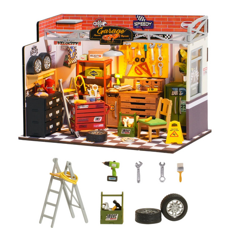 Mini Domek 3d - Warsztat Samochodowy | Rolife