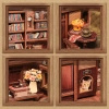 DIY Miniaturowy Domek - Corner Coffee Shop | Cutebee