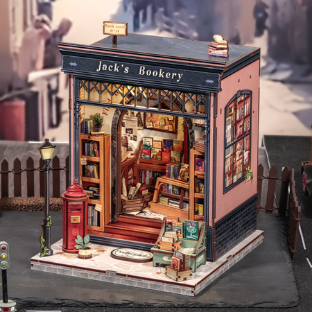 Zestaw Świąteczny Book Nook – Jack’s Bookery | Cutebee