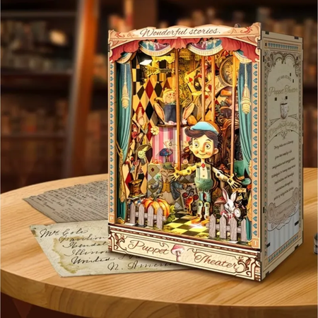 Puppet Theatre – DIY Book Nook Joincon | Puzzle 3D Prezent