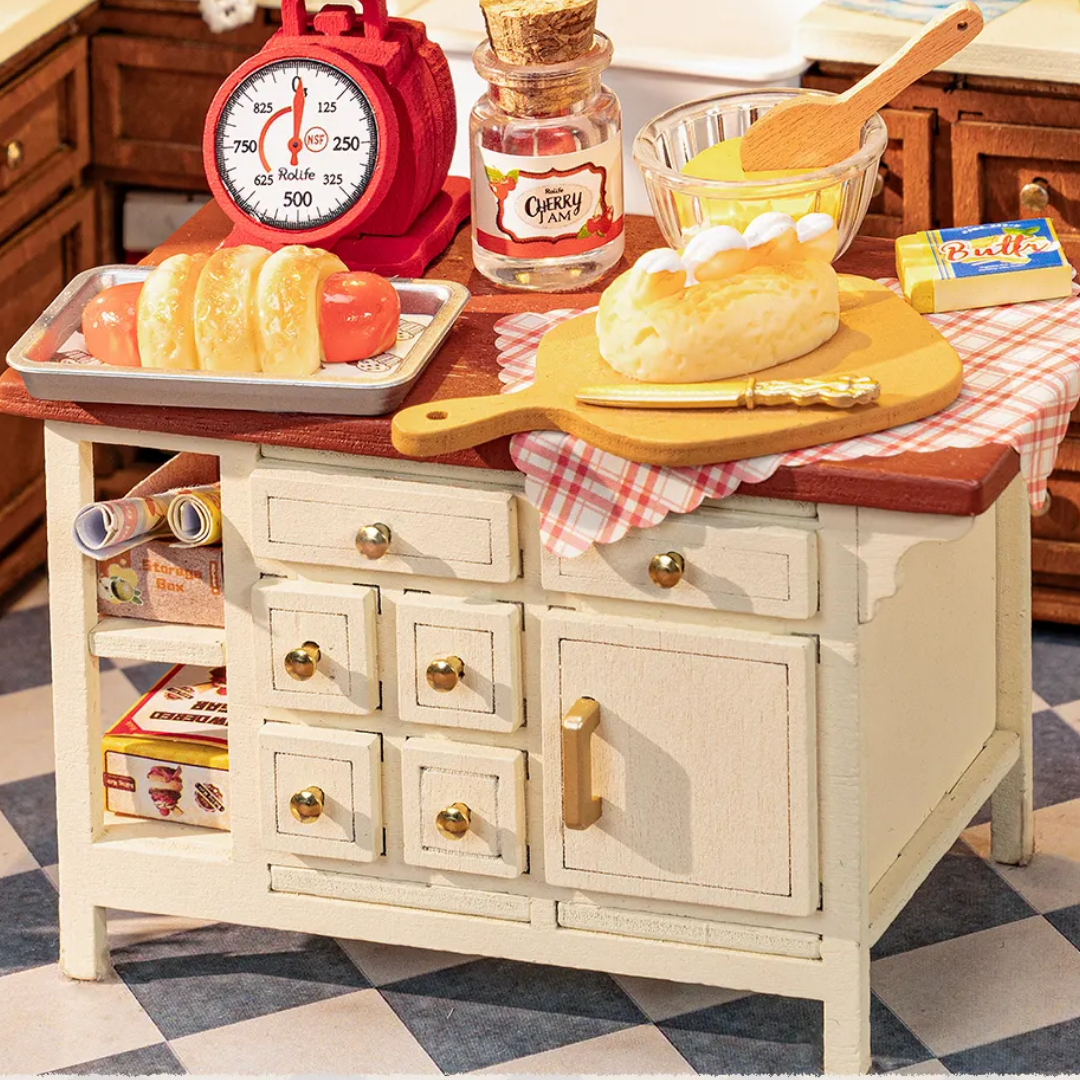Kuchenne detale, które zachwycają – Mini Domek 3D - Kuchnia Baking Kitchen I Rolife
