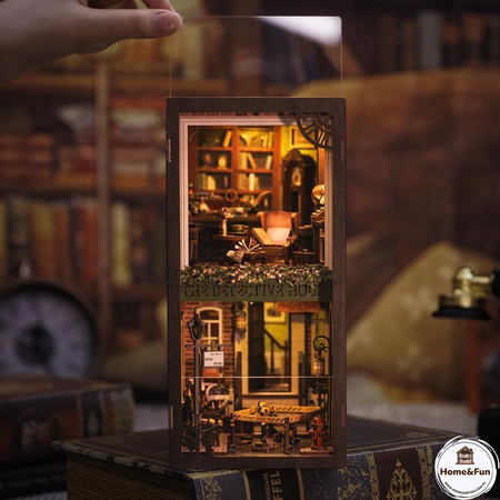 DIY Book Nook Zestaw Świąteczny - Agencja Detektywistyczna | Cutebee Miniaturowy Domek