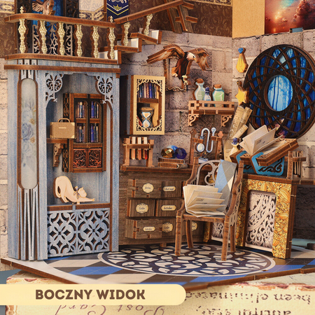 DIY Book Nook Zestaw Świąteczny – Szkoła Magii | Cutebee