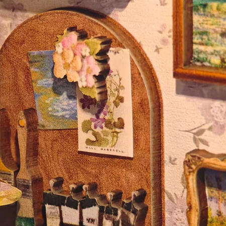 DIY Book Nook - Monet's Studio