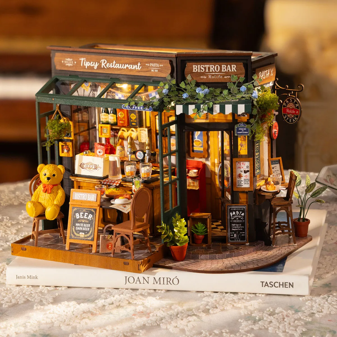 DIY Mini Domek 3d - Restauracja Tipsy | Rolife – pomysł na prezent