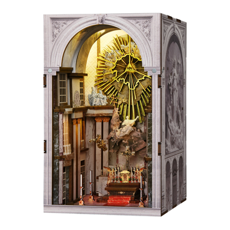 St. Charles Church – DIY Book Nook Minicity | Puzzle 3D Prezent