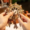 Diabelski Młyn z LED i Pozytywką – Puzzle 3D Robotime (174 el.)