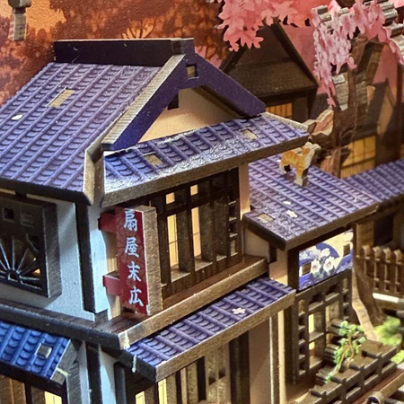 Twilight Sakura Path – DIY Book Nook CuteBee | Puzzle 3D Prezent