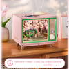 Sakura Dream Tour – Puzzle 3D Rolife, pozytywka retro TV (283 el.)