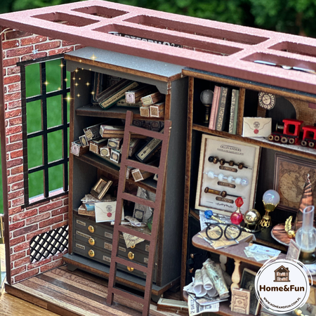 Zestaw Świąteczny Book Nook – Magiczny Sklep Harry Potter | Cutebee Puzzle 3D