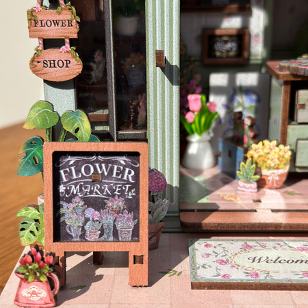 DIY Book Nook - Kwiaciarnia Champs-Elysees | Cutebee