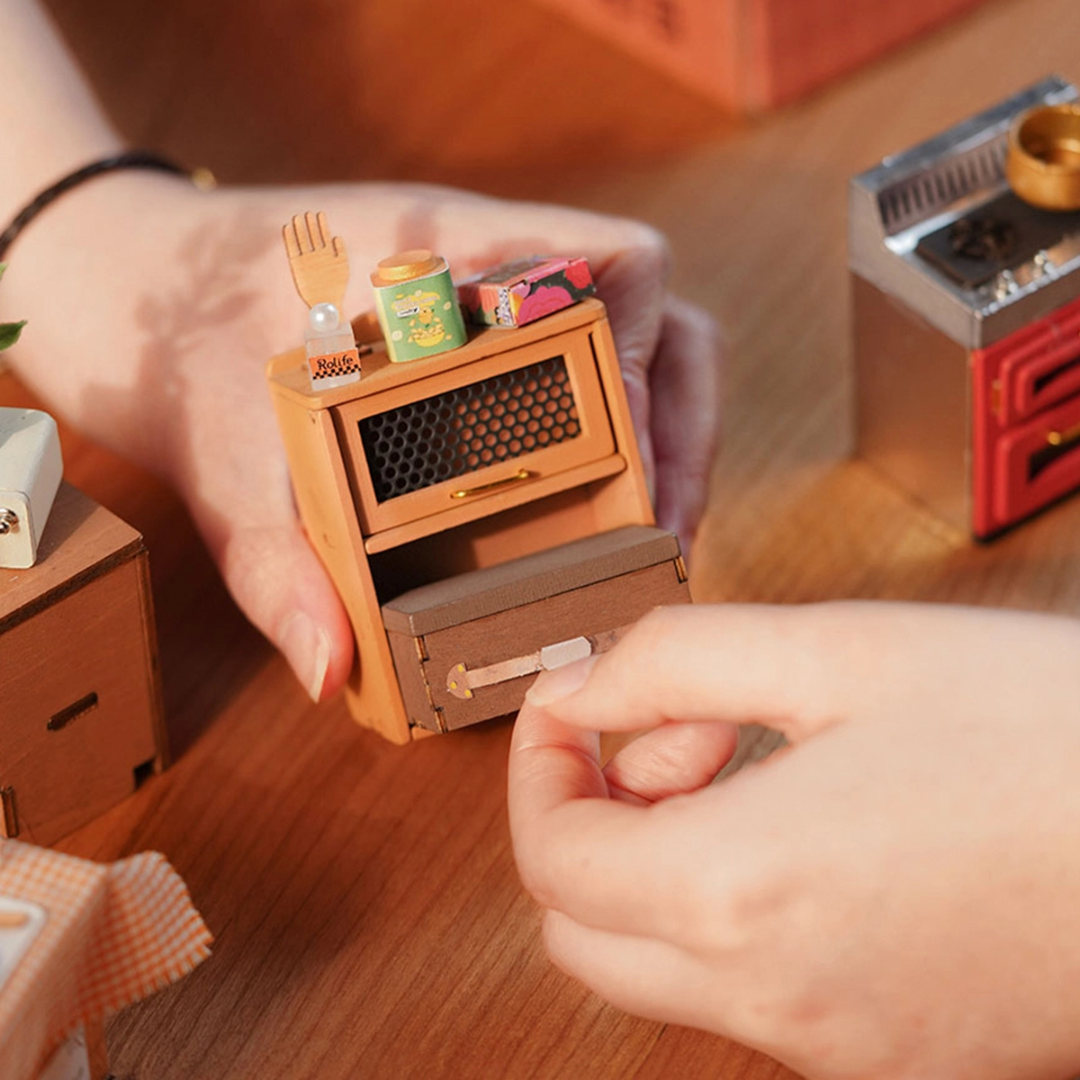 Efekt wow na półce – Mini Domek 3D - Przytulna Kuchnia I Rolife