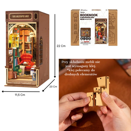 DIY Book Nook - Księgarnia Shakespeare