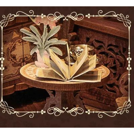 DIY Book Nook Zestaw Świąteczny – Wspomnienia z Retro Księgarni | Cutebee