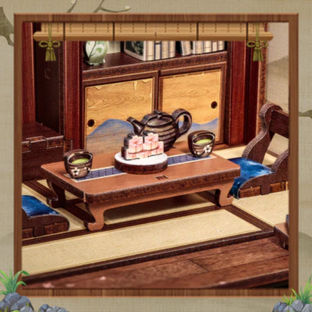 DIY Book Nook - Japońska Herbaciarnia Kirishima Cha-an | Cutebee