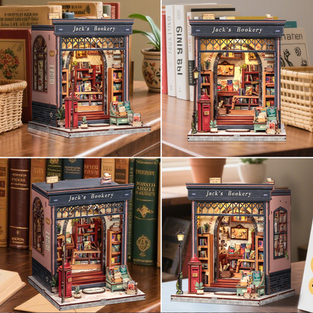 DIY Book Nook - Jack's Bookery | Cutebee