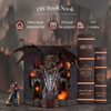 DIY Book Nook - Throne of Blades | Minicity Miniaturowy Domek