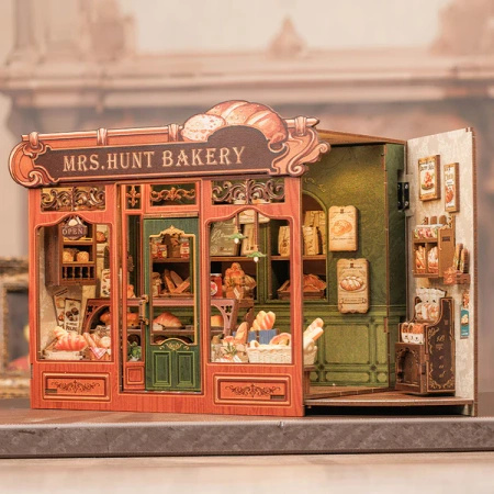 DIY Miniaturowy Domek - Mrs. Hunt Bakery | Cutebee