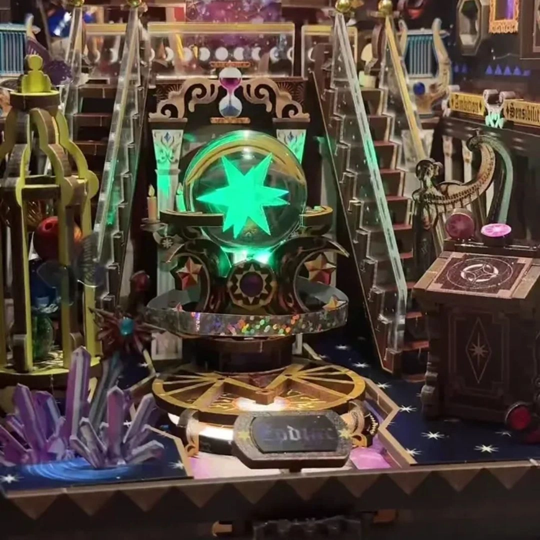 Latarnia LED – księżycowy blask wieczorem