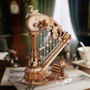 Magic Harp – Puzzle 3D ROKR, mechaniczna szkatułka grająca z łabędziem