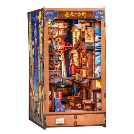 Tsutenkaku Ichiban Street – DIY Book Nook CuteBee | Puzzle 3D Prezent
