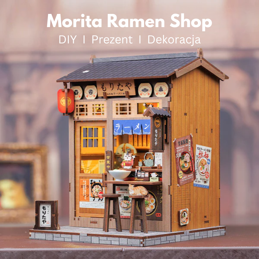 Morita Ramen Shop – DIY Book Nook Puzzle 3D | CuteBee