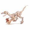 Drewniany Zestaw Puzzle 3D - Welociraptor | Rokr prezent drewniana układanka