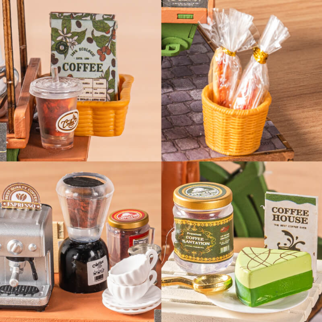 Wózek prosto z ulicy – Mini Domek 3D - Aromatic Coffee Cart I Rolife