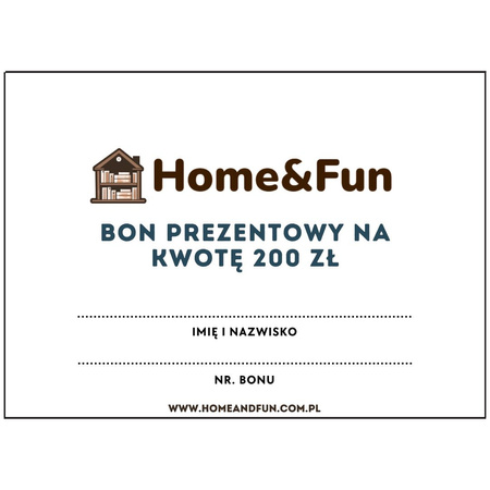 voucher 200 zł | bon podarunkowy